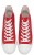 Trampki Unisex High Top Buty Canvas Damskie i Męskie Wysokie Styl Casual 36
