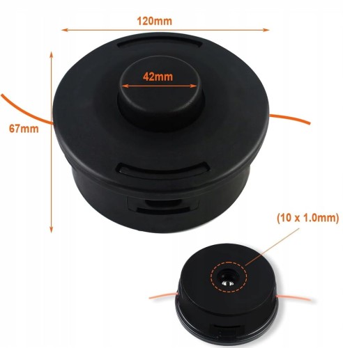 Głowica do Stihl AutoCut 25-2 M 2,4 mm M10 FS KM FR