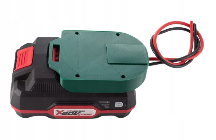 Adapter do baterii akumulatora Parkside x20v team