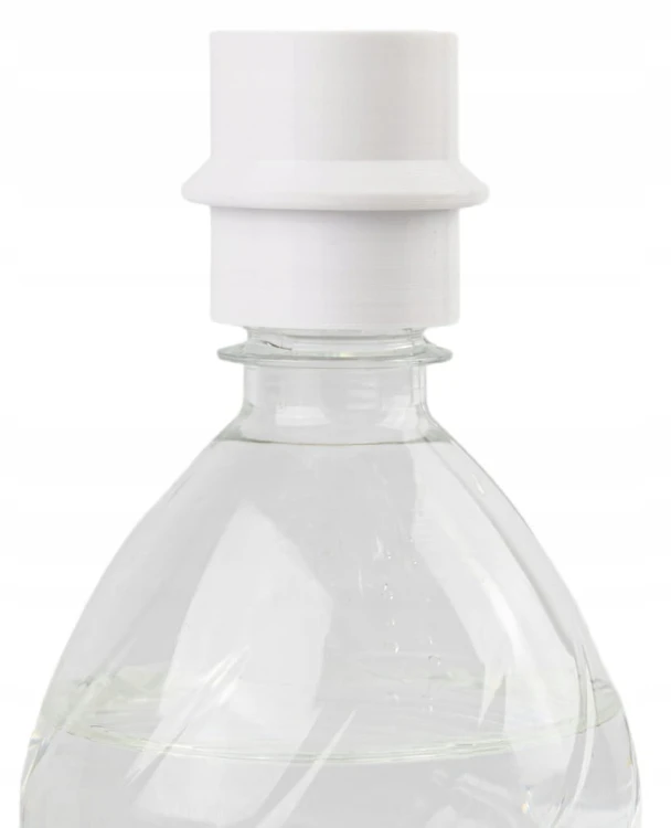 PRZEJŚCIÓWKA ADAPTER do SODASTREAM na gwint 28mm na zwykłą butelkę do 1L