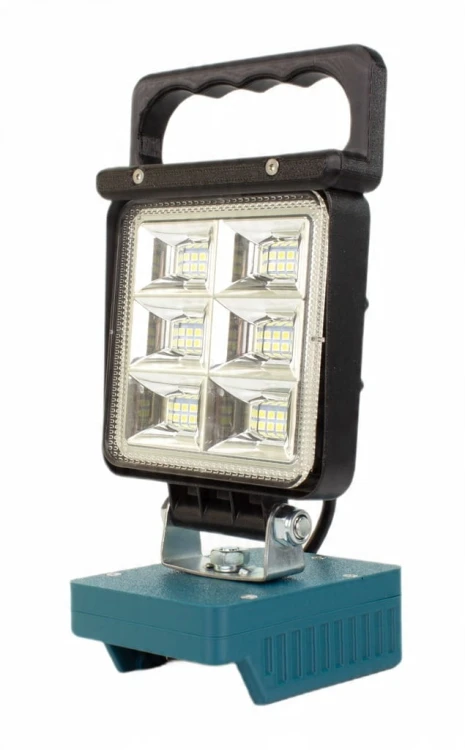 Lampa do Makita 18V robocza warsztatowa halogen ROZPROSZONA latarka 48W LED