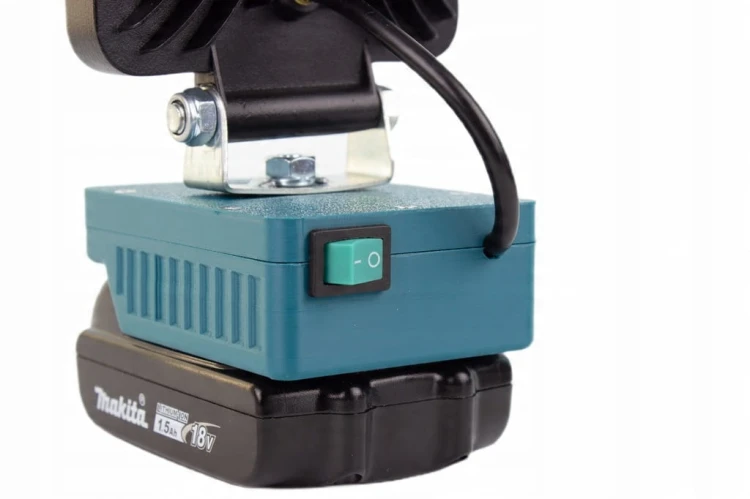 Lampa do Makita 18V robocza warsztatowa halogen ROZPROSZONA latarka 48W LED