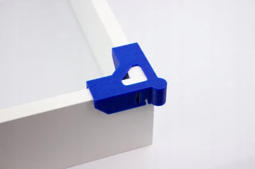 UCHWYT KĄTOWY NAROŻNY STOLARSKI 90° DO KORPUSÓW 18 MM płyt mdf TRZECIA RĘKA