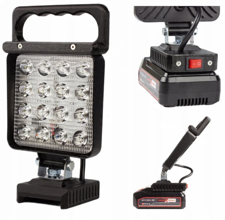 Lampa do EINHELL POWER X-CHANGE 18V robocza warsztatowa na akumulator 48W