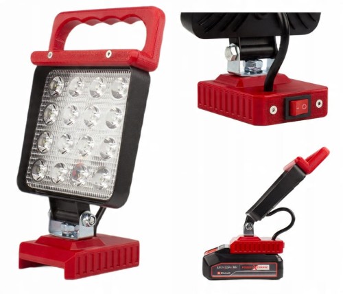 Lampa do EINHELL POWER X-CHANGE 18V robocza warsztatowa na akumulator 48W