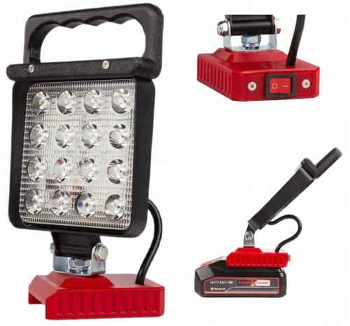 Lampa do EINHELL POWER X-CHANGE 18V robocza warsztatowa na akumulator 48W