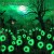 Lampki Halloween LED Oczy 2x Zestaw Na Baterie Dekoracja Ogrodowa