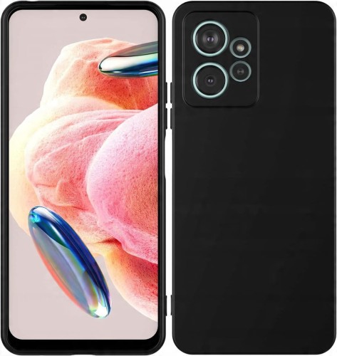 Plecki Foluu do Xiaomi Redmi Note 12 4G 2023 czarne etui case do telefonu