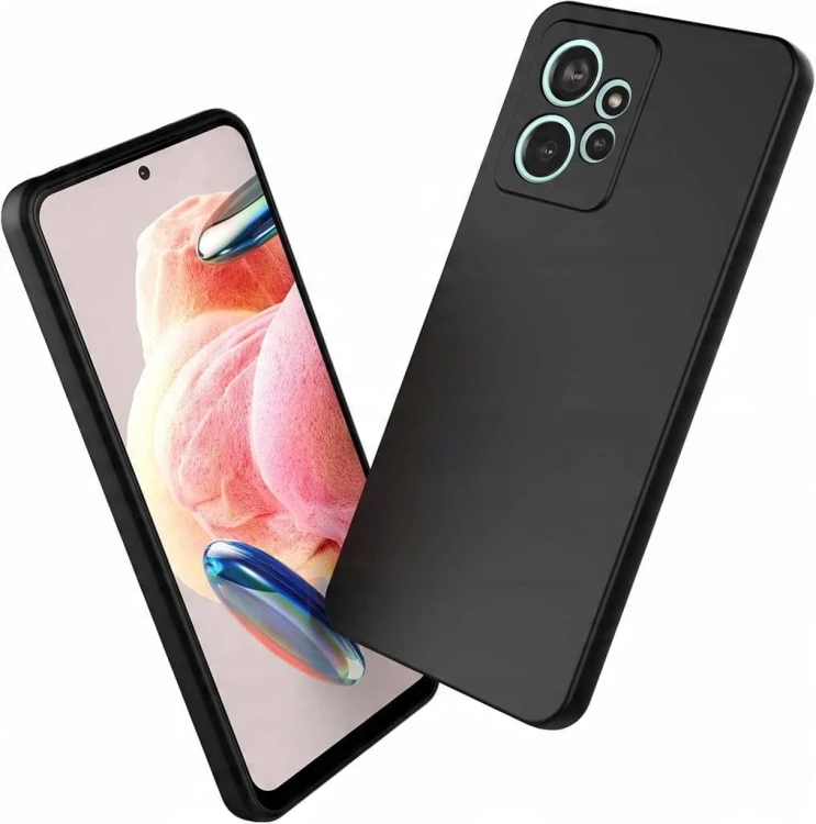 Plecki Foluu do Xiaomi Redmi Note 12 4G 2023 czarne etui case do telefonu