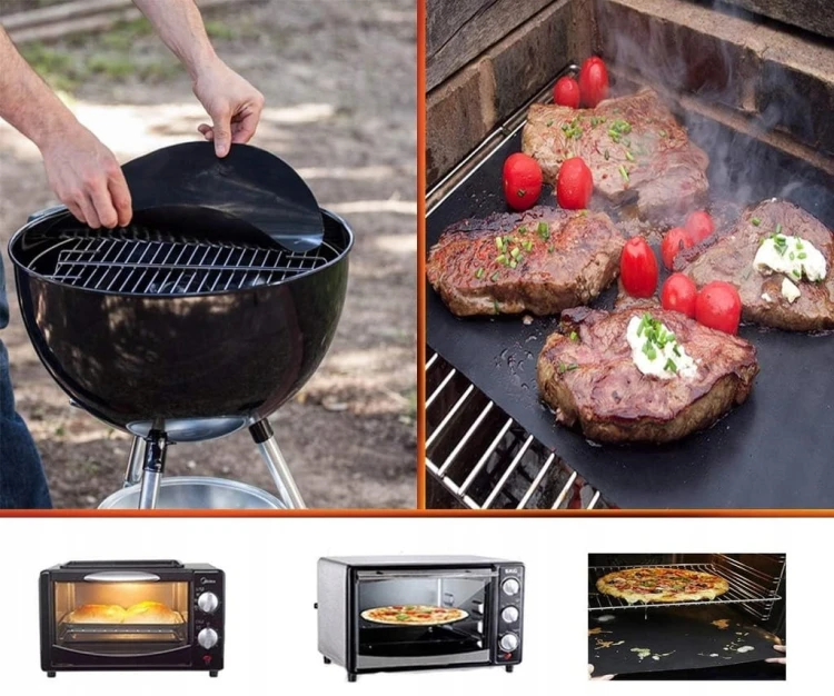 6x MATA TEFLONOWA NA GRILL DO GRILLOWANIA PIECZENIA TACKA DO GRILLA TACA