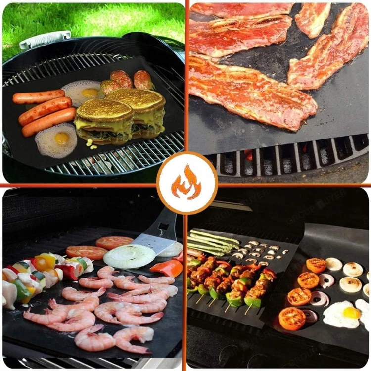6x MATA TEFLONOWA NA GRILL DO GRILLOWANIA PIECZENIA TACKA DO GRILLA TACA