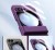 Samsung Galaxy Z Flip 5 Etui Portfelowe + Folia Ochrona 360 Karty fioletowe