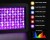 Lampa panel LED do uprawy roślin wzrostu warzyw pełne spektrum GROW czarna