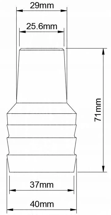 ZŁĄCZKA DO SKIMMERA ODKURZACZA WĘŻA RURY BASENOWEJ ŁĄCZNIK MUFA TULEJA 38MM
