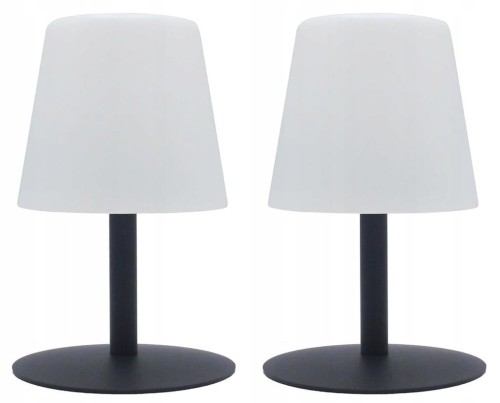 2x Lampa LED akumulatorowa Stołowa Ogrodowa Lampka USB IP44 różne tryby
