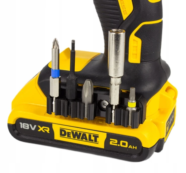 Uchwyt na bity do wiertarko - wkrętarki DEWALT XR 18V 20V gumowy + śrubka