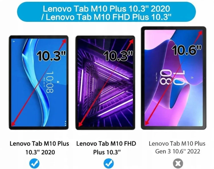 SZKŁO HARTOWANE do Lenovo Tab M10 Plus 10.3 / M10 FHD PLUS X606